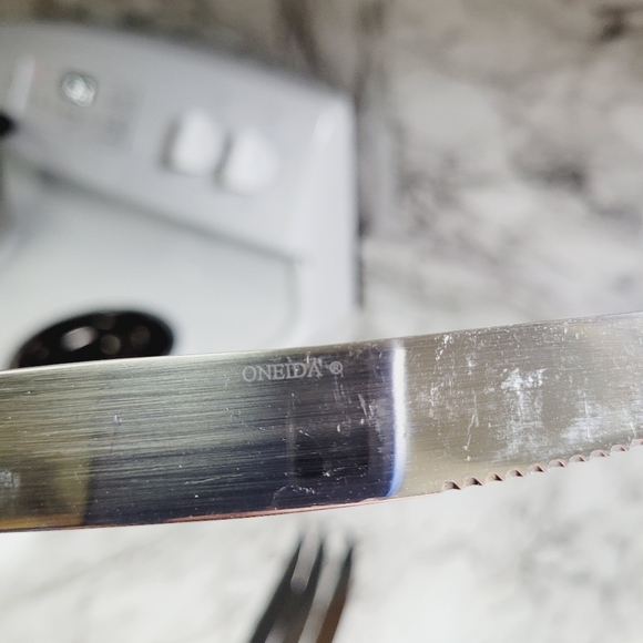 *M5 Onieda  Cambridge style Stainless Steel butter knives set 4 Flatwear… - Picture 8 of 9